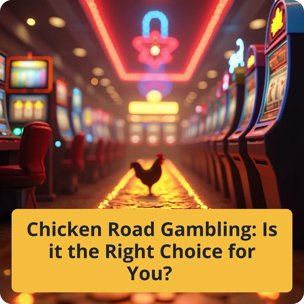 Chicken Road Gambling: Is it the Right Choice for You?